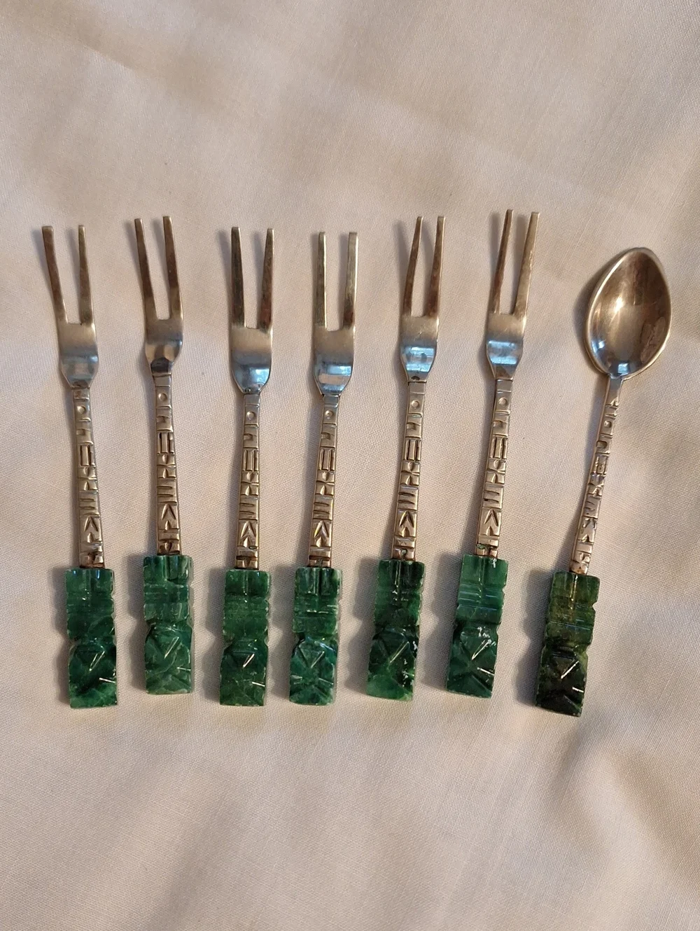 Mexico Serving Forks & Spoon